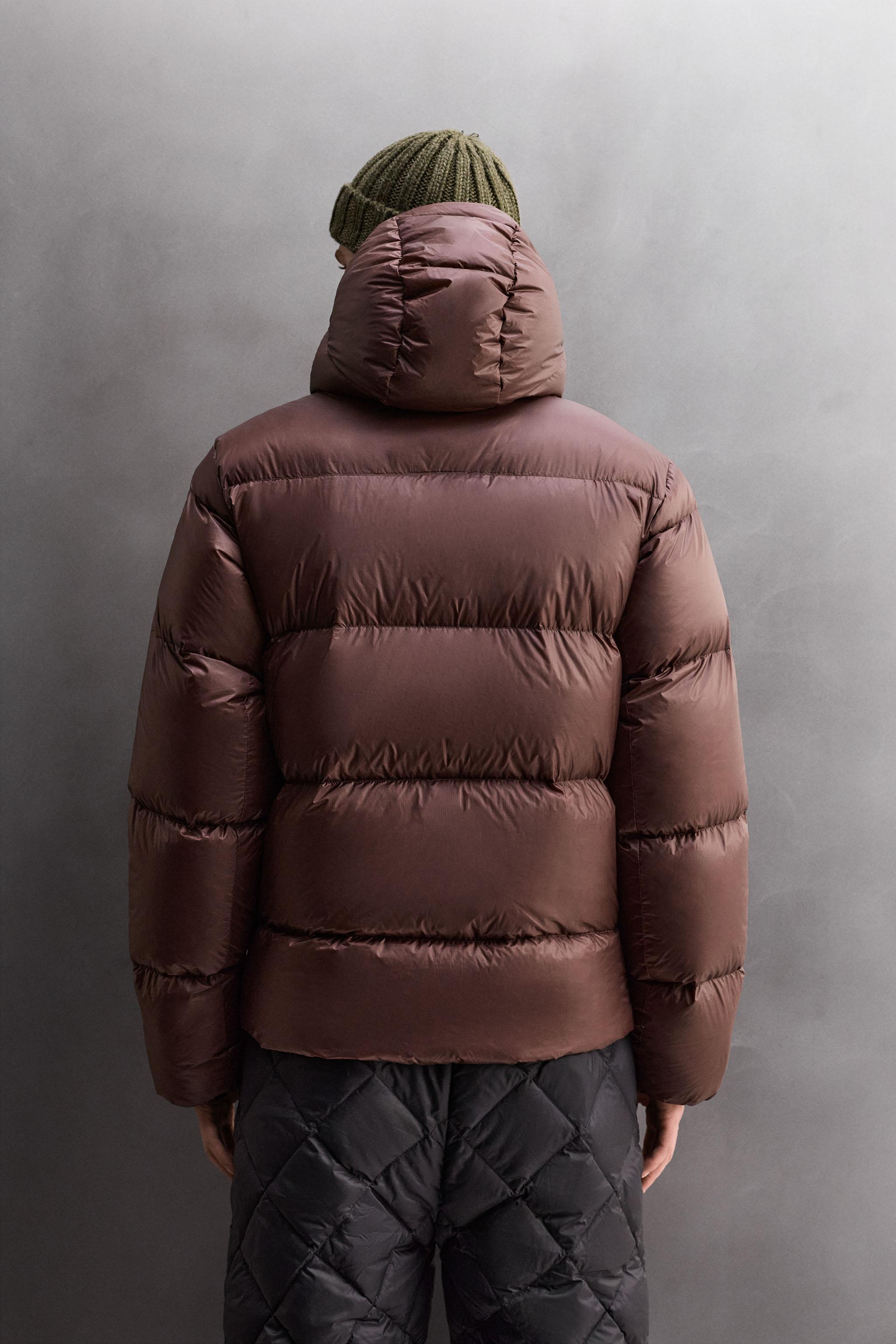 FEATHER DOWN SKI PUFFER JACKET